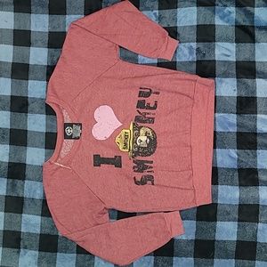 Recycled Karma. I ❤️ Smokey. Smoky the Bear. Pullover. Women's size Medium